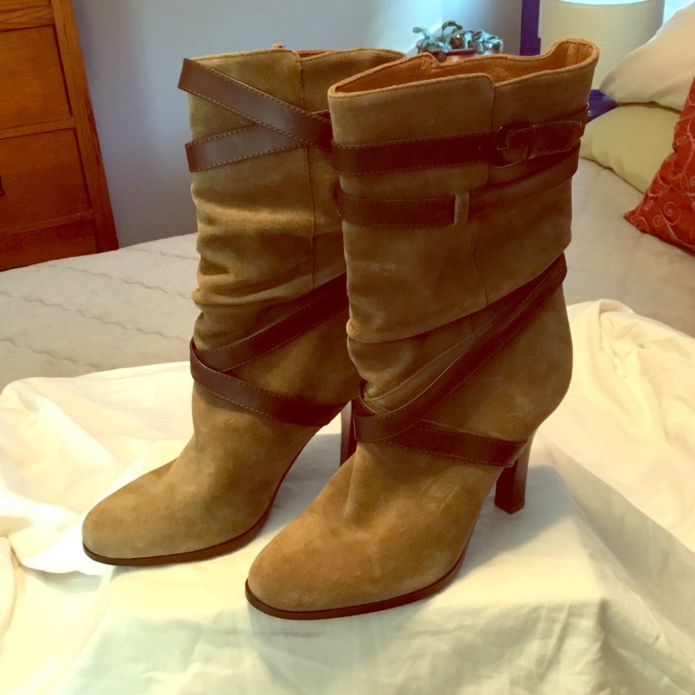 Sofft Slouchy Heeled Boot, Size 10